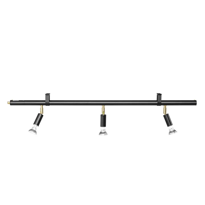 Star 3 wall and ceiling lamp - Black, 100 cm - Örsjö Belysning