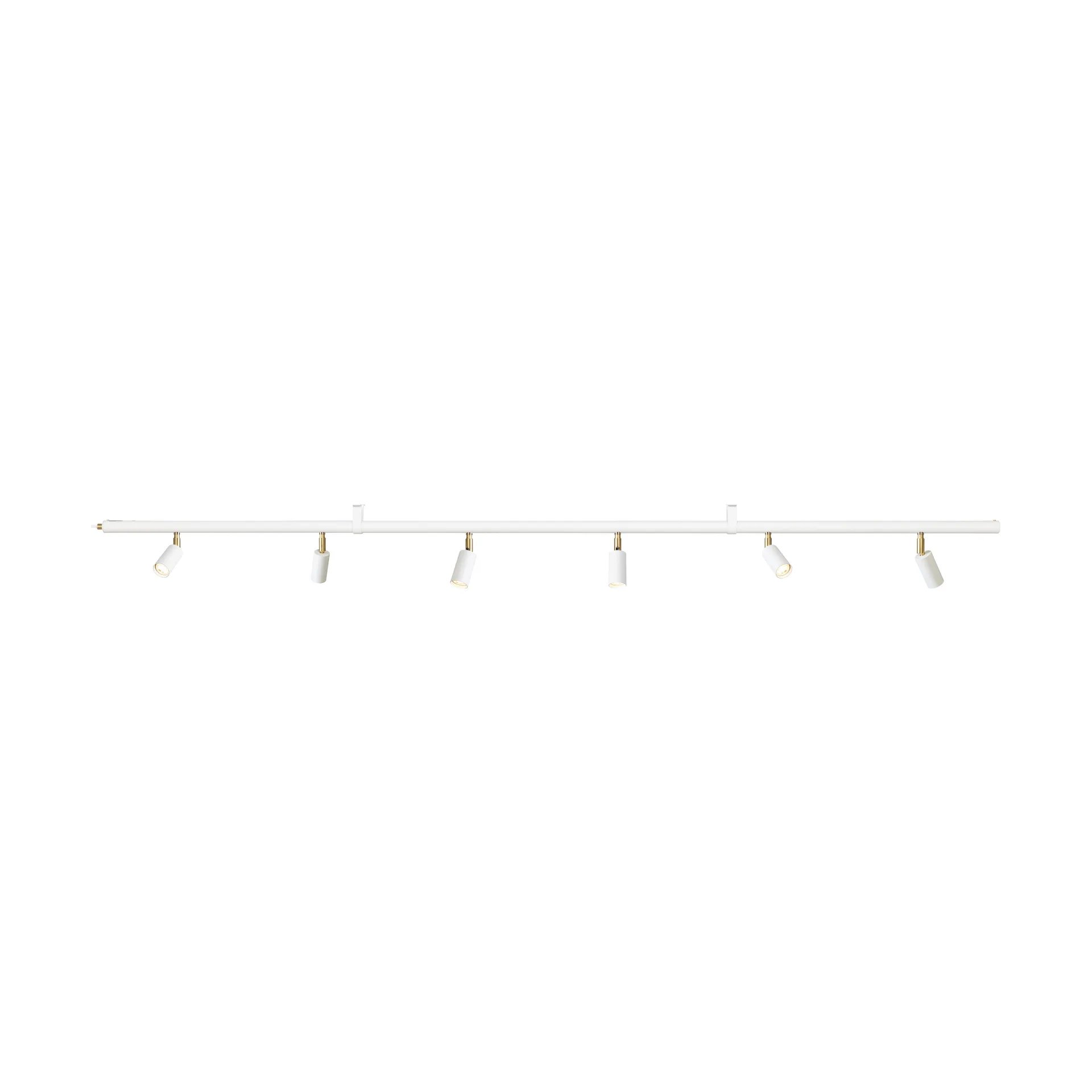 Starlight 6 wall and ceiling lamp, White textured lacquer RAL 9016 Örsjö Belysning