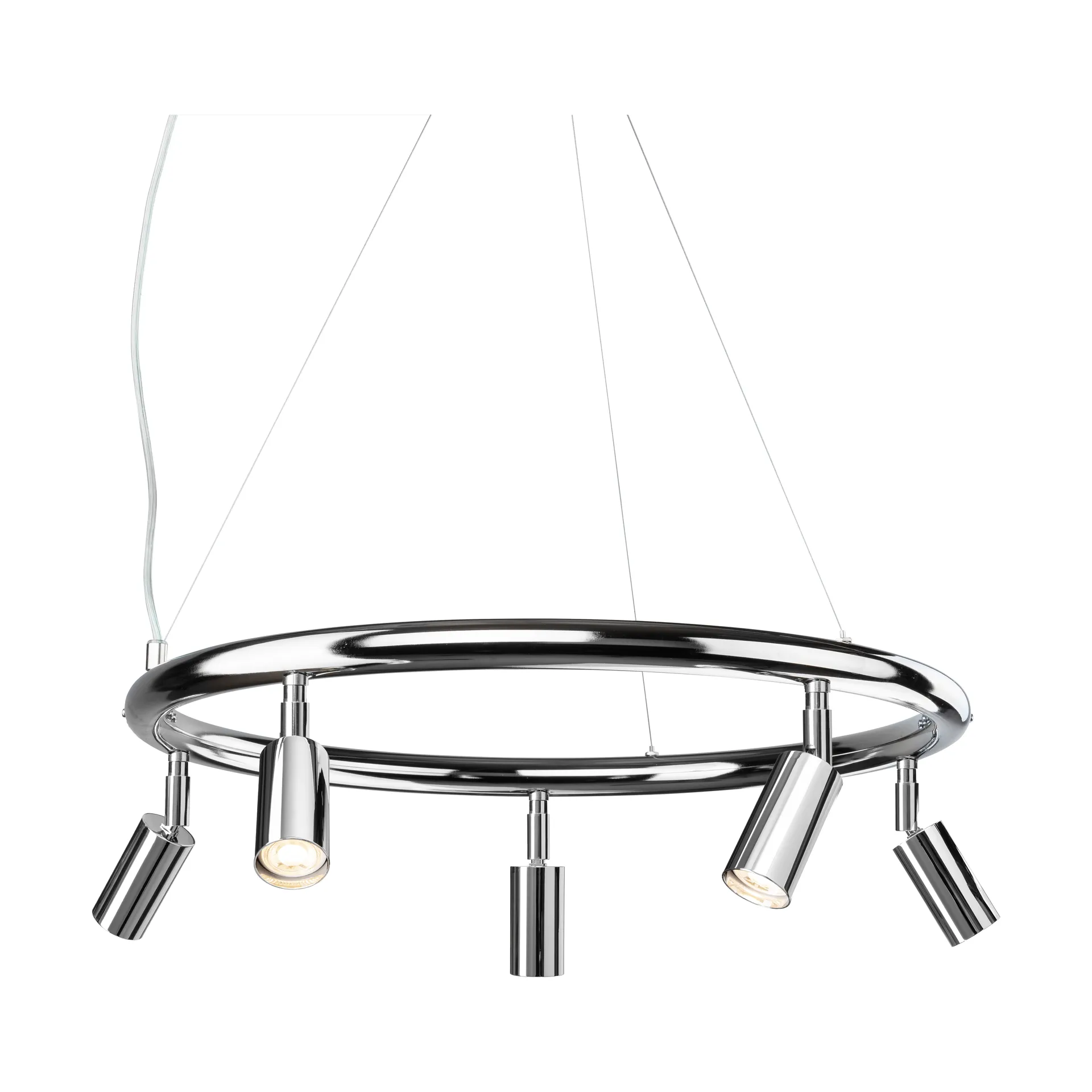 Starlight round wall and ceiling light Ø60 cm, Nickel-plated brass Örsjö Belysning