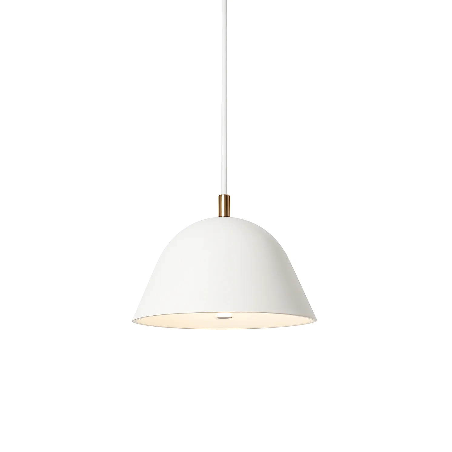 Streck pendant small 11x21 cm, White RAL 9016 Örsjö Belysning