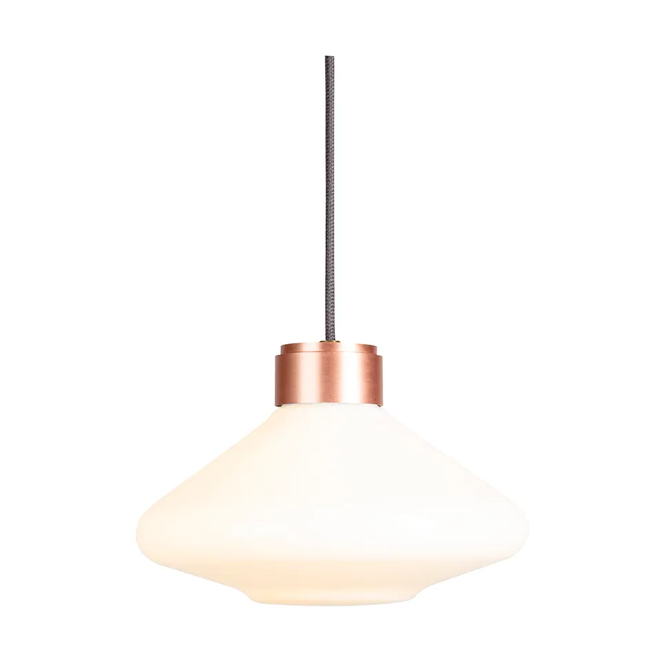 Volver pendant small, Brushed copper Örsjö Belysning