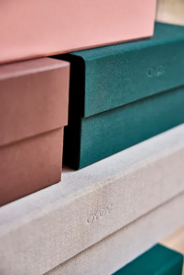 Hako storage box A5 - Dark Green - OYOY