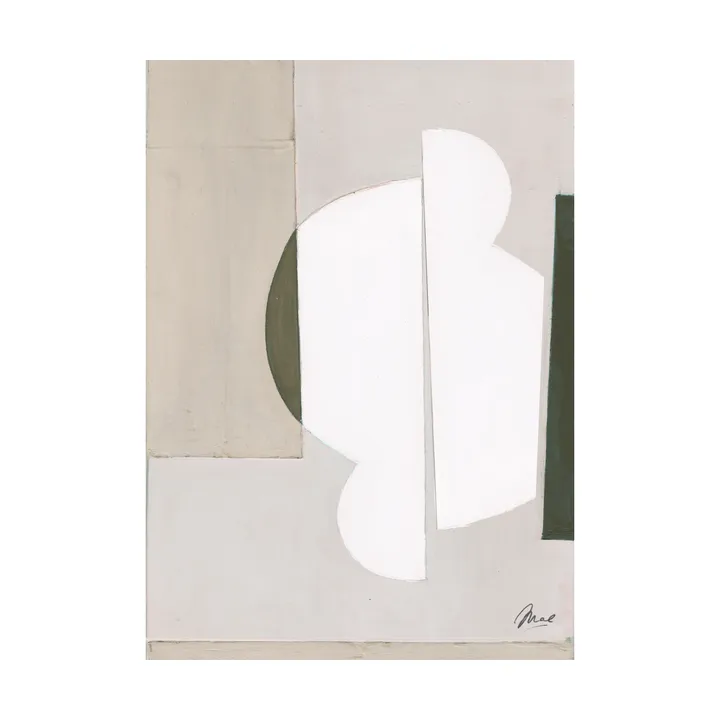 Aligned poster - 50x70 cm - Paper Collective