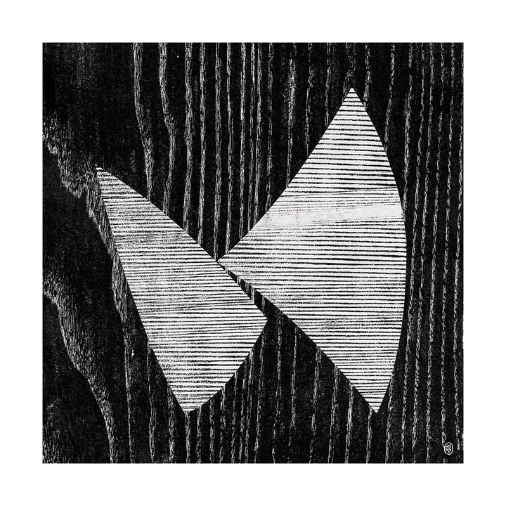 Cut Shapes 04 poster - 50x50 cm - Paper Collective