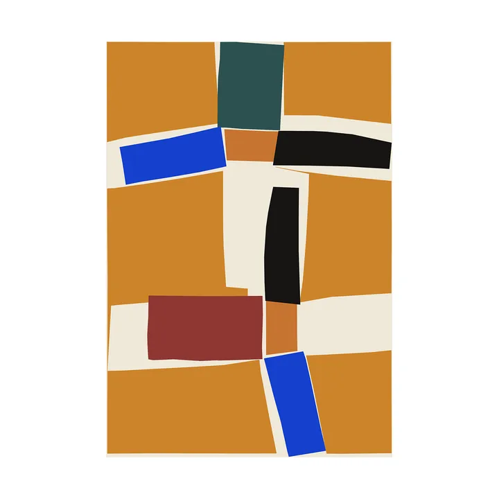 Fragments poster - 50x70 cm - Paper Collective