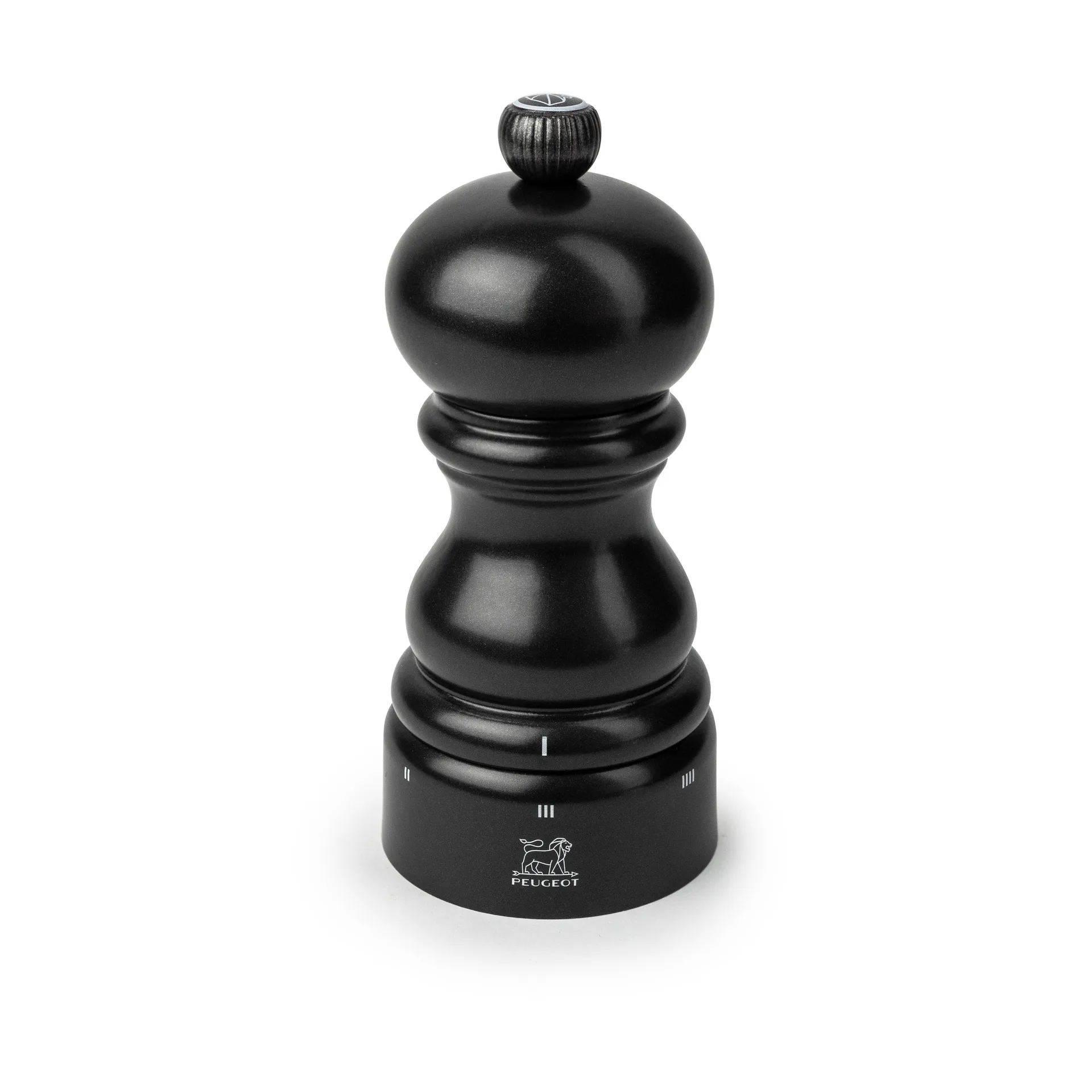 Paris u'Select Z salt grinder 12 cm, Satin black Peugeot