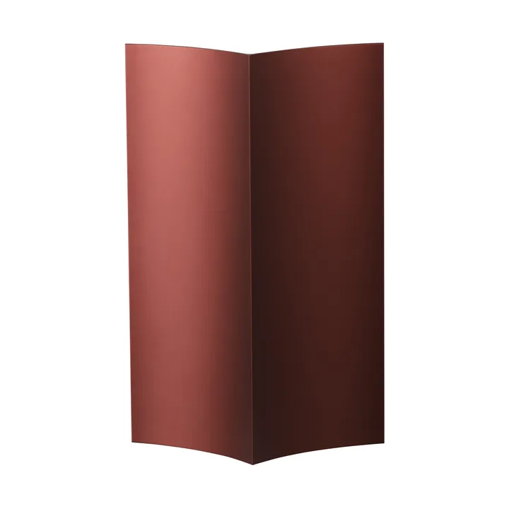 Concave 27 wall lamp - Oxide (red) - Pholc
