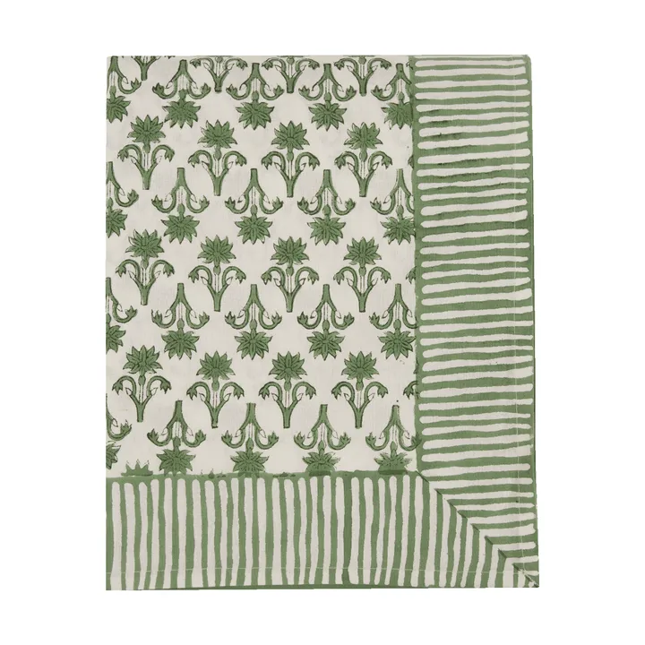 Lily tablecloth - Green, 350x150 cm - Pick a Poppy