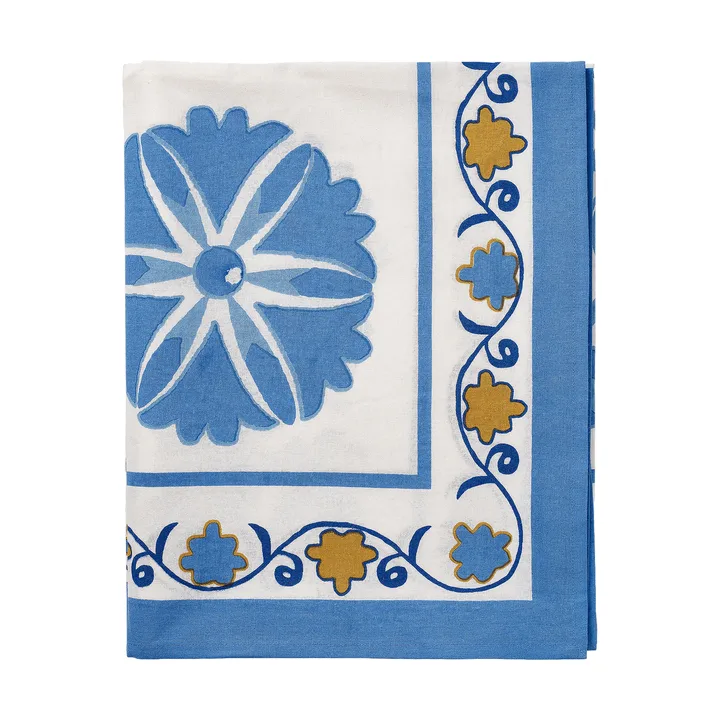 Suzani tablecloth - Blue, 250x150 cm - Pick a Poppy