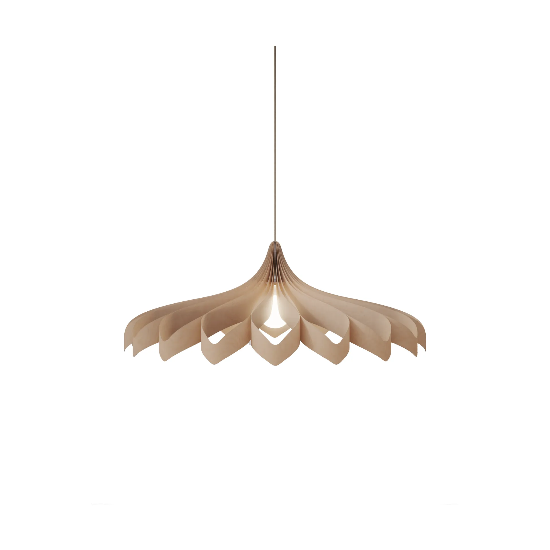 Daisy pendant, Birch large Pilke