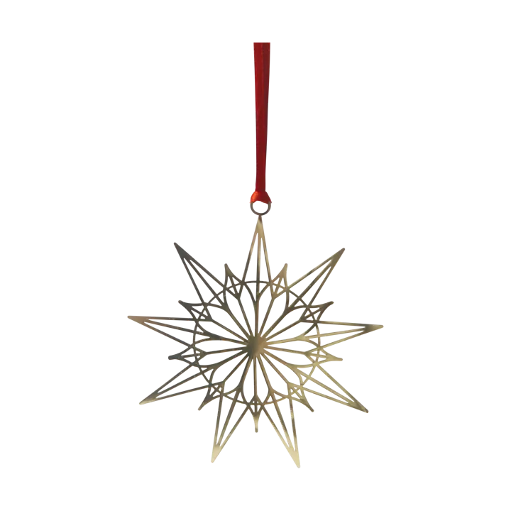 Christmas star decoration hanger - Gold - Pluto Design