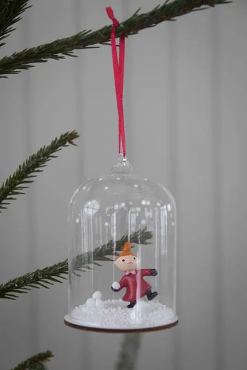 Moomin snow globe Christmas ornament - Little My - Pluto Design