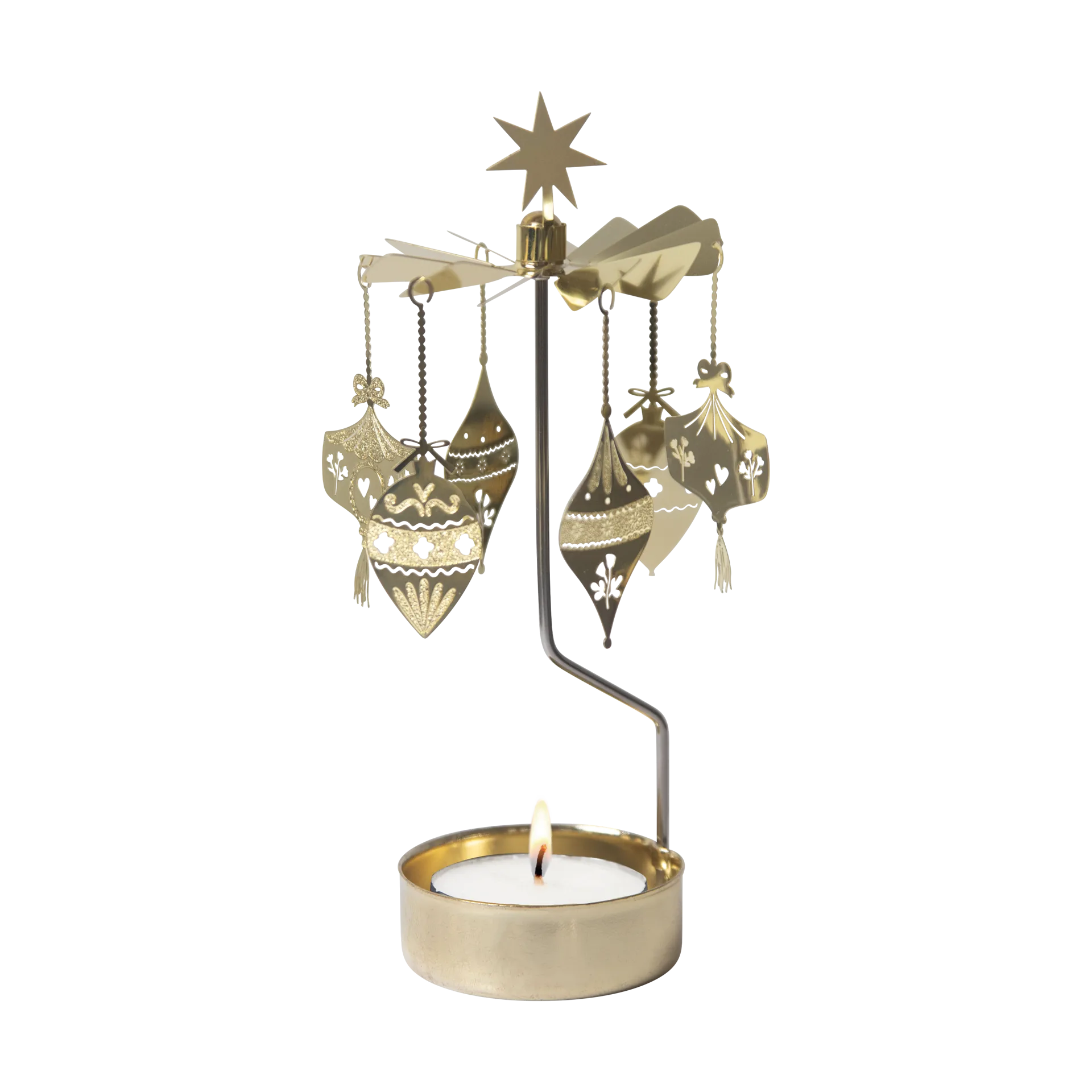 Ornaments angel chime, Gold Pluto Design