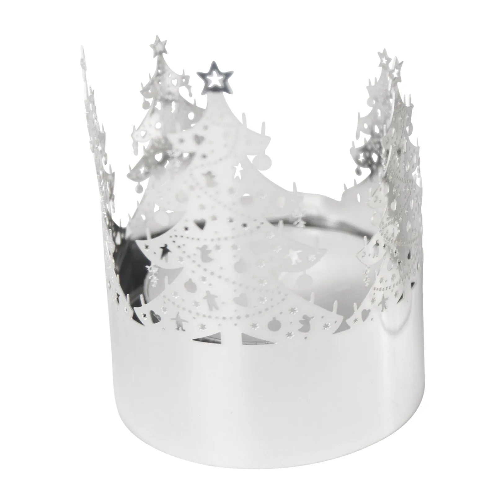 Tree lantern mini, Silver Pluto Design