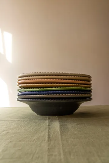 Daria pasta plate Ø35 cm - Sand - PotteryJo