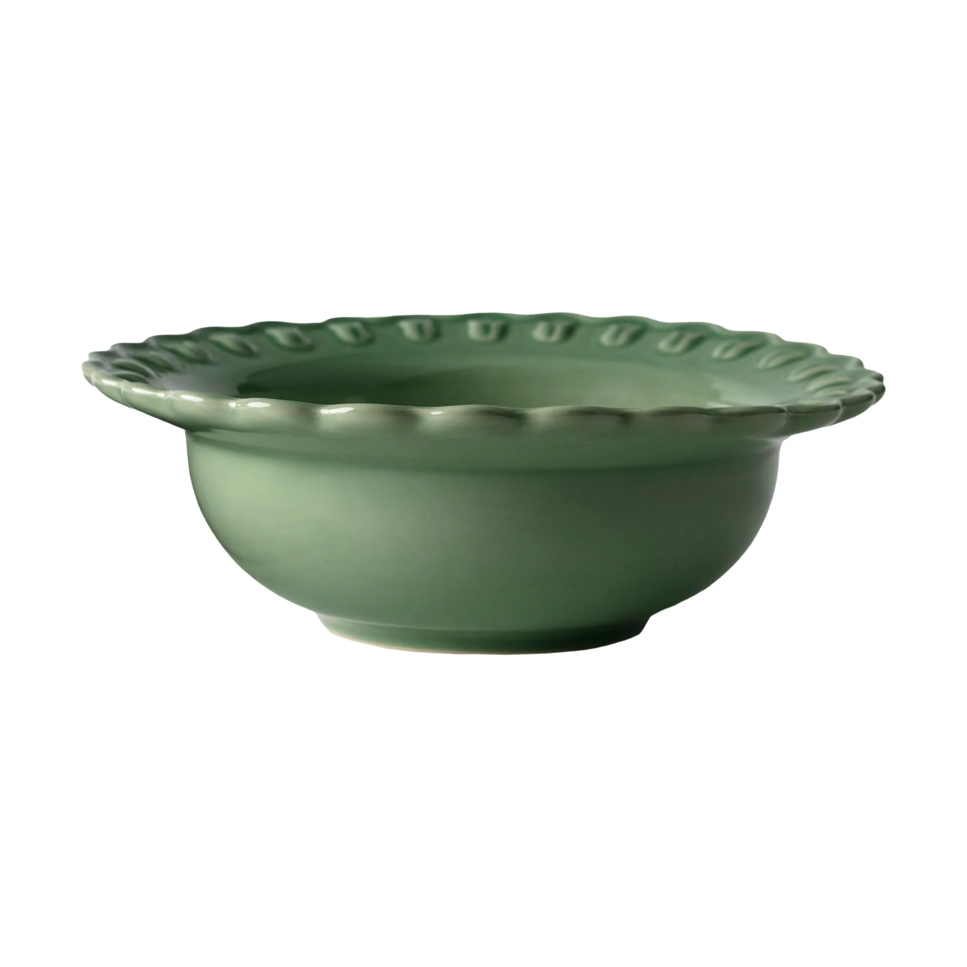 Tulipa deep plate small Ø17 cm 2-pack, Verona green PotteryJo