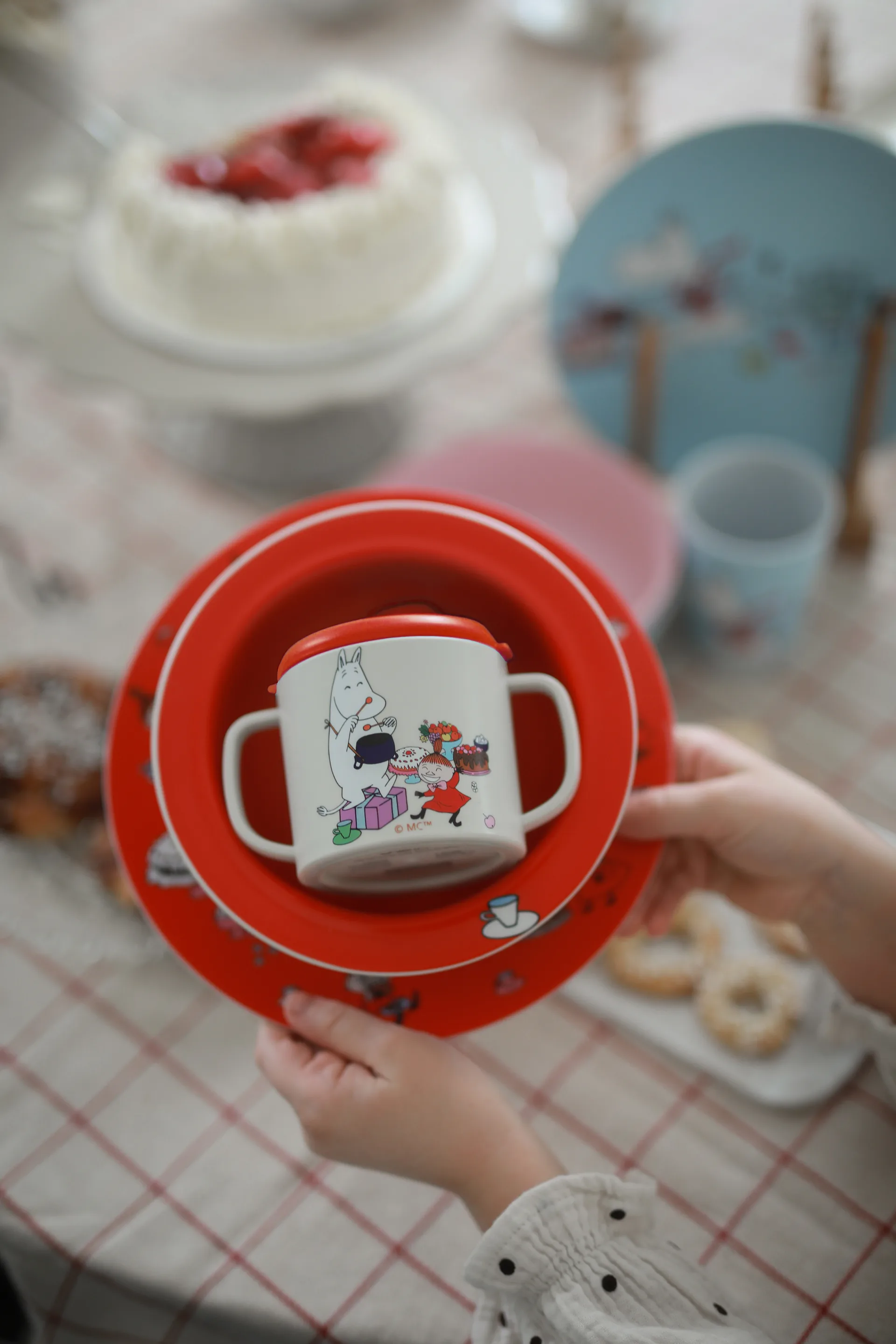 Moomin Little My spout cup 20 cl, Red Rätt Start