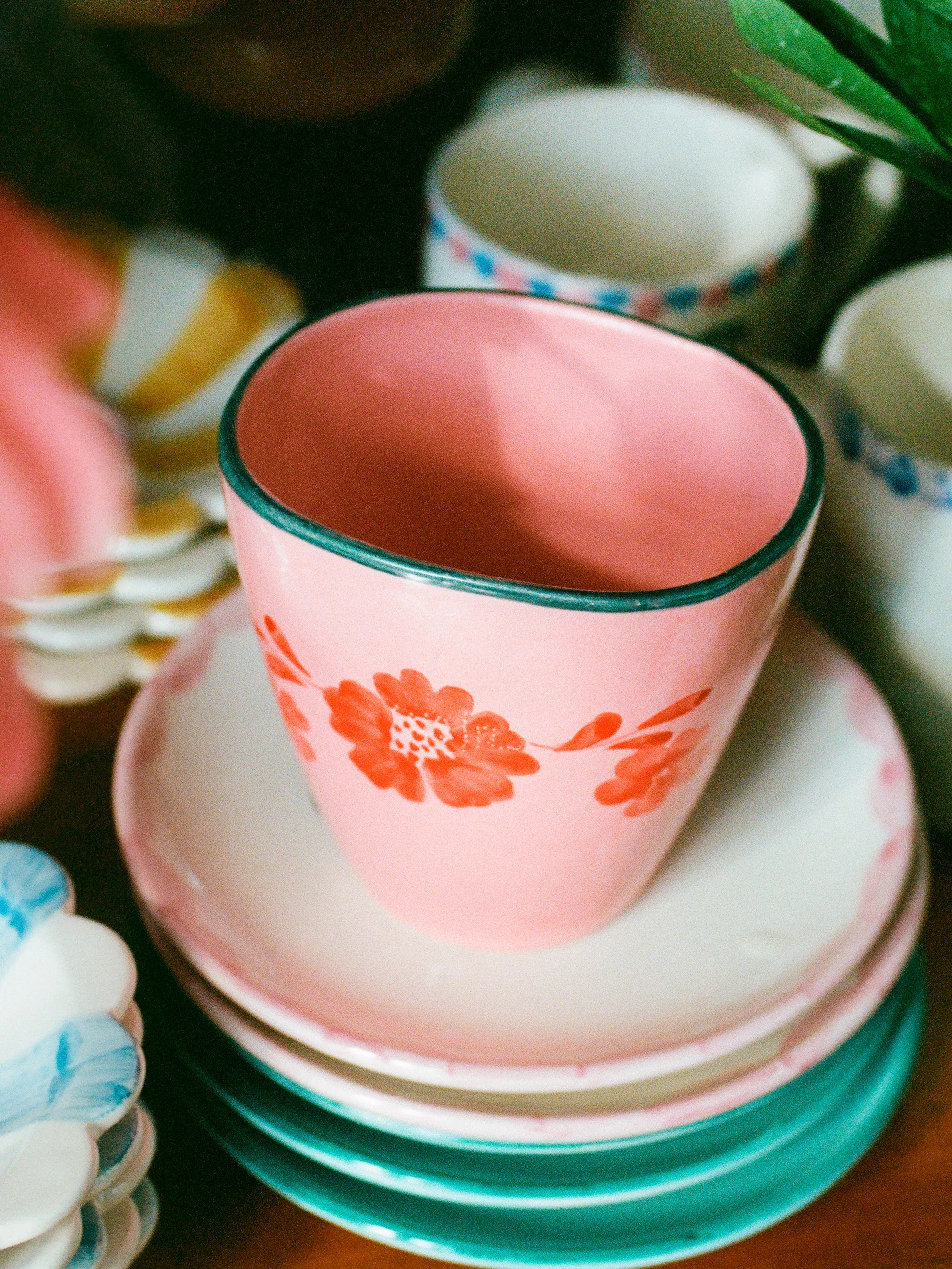 Rice ceramic cup 30 cl, Wine RICE