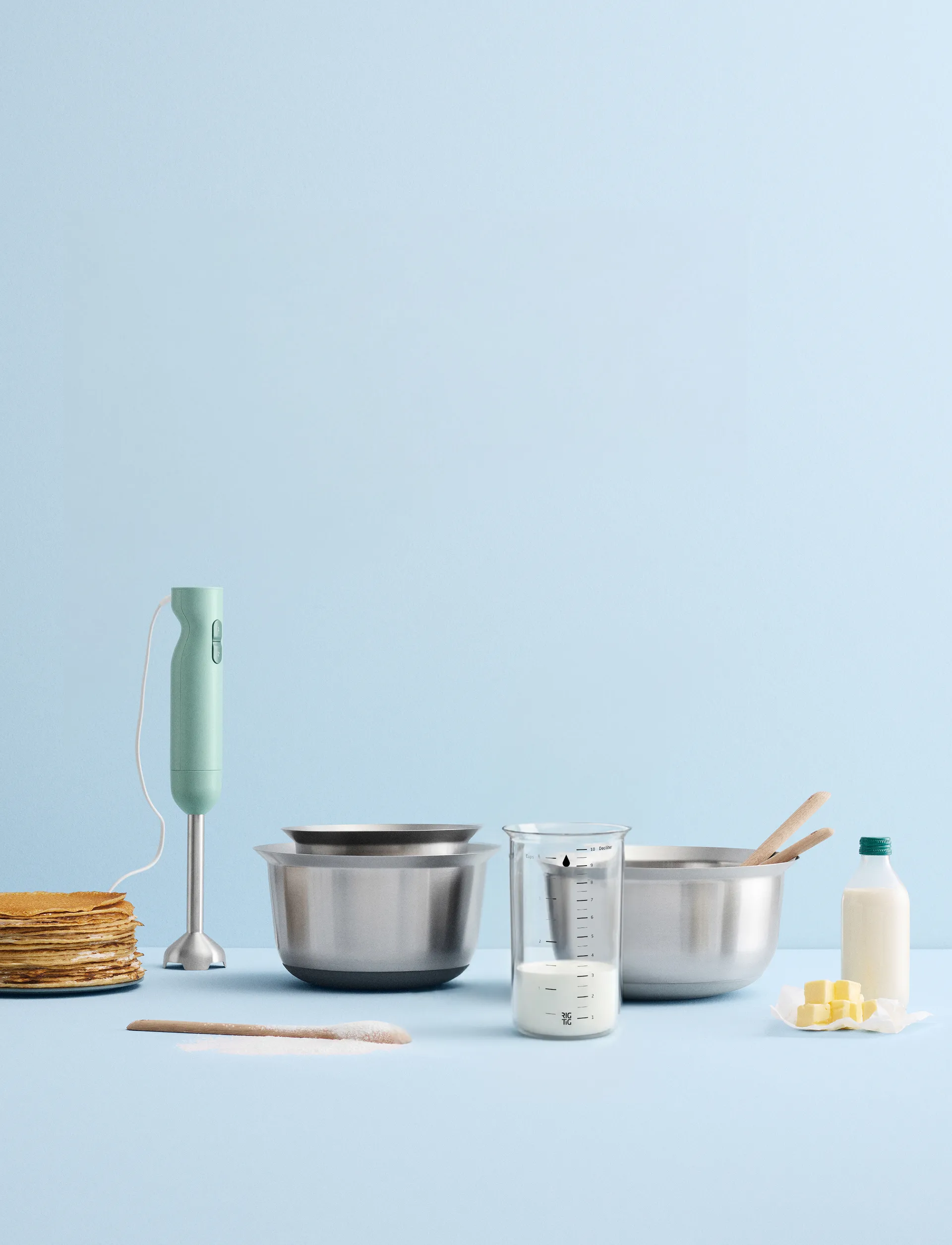 MIX-IT measuring cup, Clear, 1 L RIG-TIG