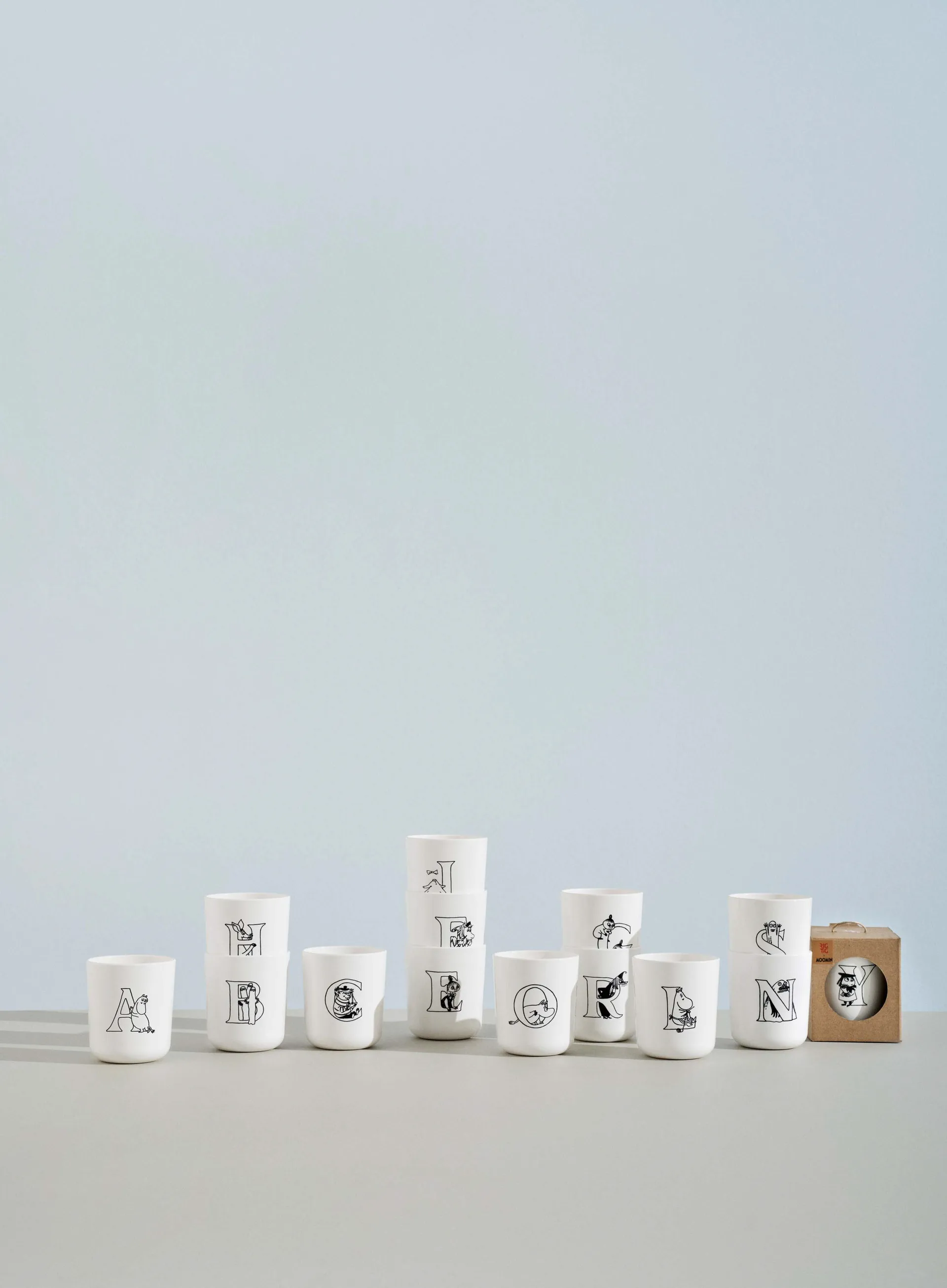 Moomin ABC mug 20 cl, R RIG-TIG