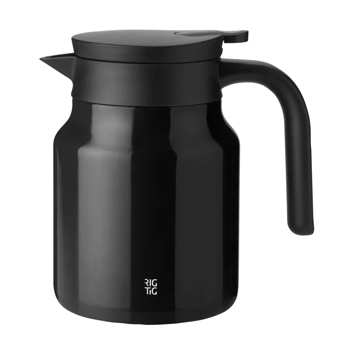 THERM-IT thermos jug - Black, 0,9 L - RIG-TIG