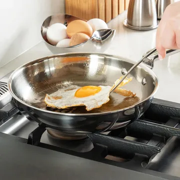 316 Series frying pan - Stainless steel, 24 cm - Robert Welch