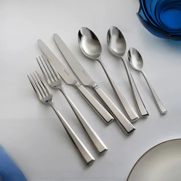 Fairford bright cutlery set - Stainless steel, 7 pieces - Robert Welch