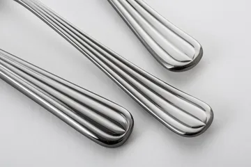 Palm Bright coffee spoon 8-pack - Stainless steel - Robert Welch