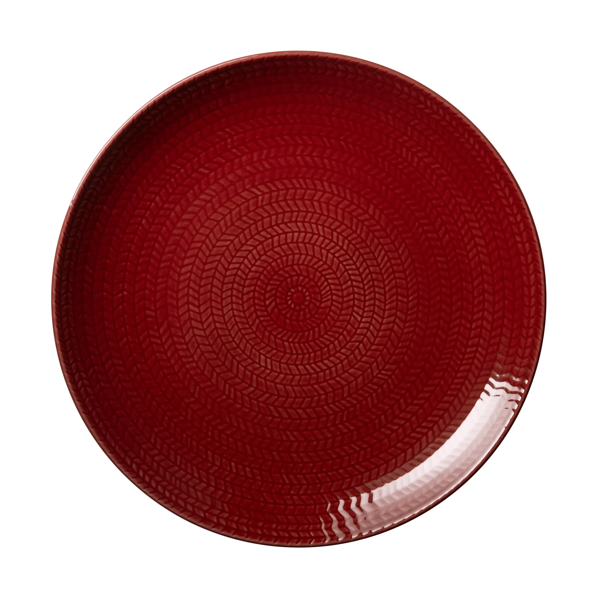 Blå eld tallrik, Red, 26 cm Rörstrand