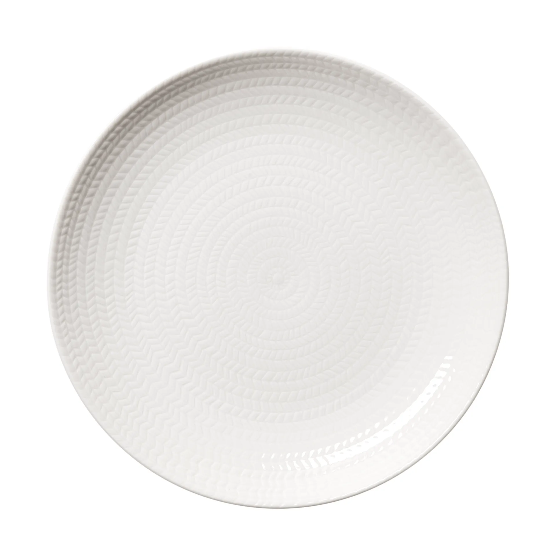 Blå eld tallrik, White, 26 cm Rörstrand