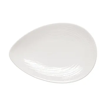 Blue Fire serving platter - White, 20x29 cm - Rörstrand