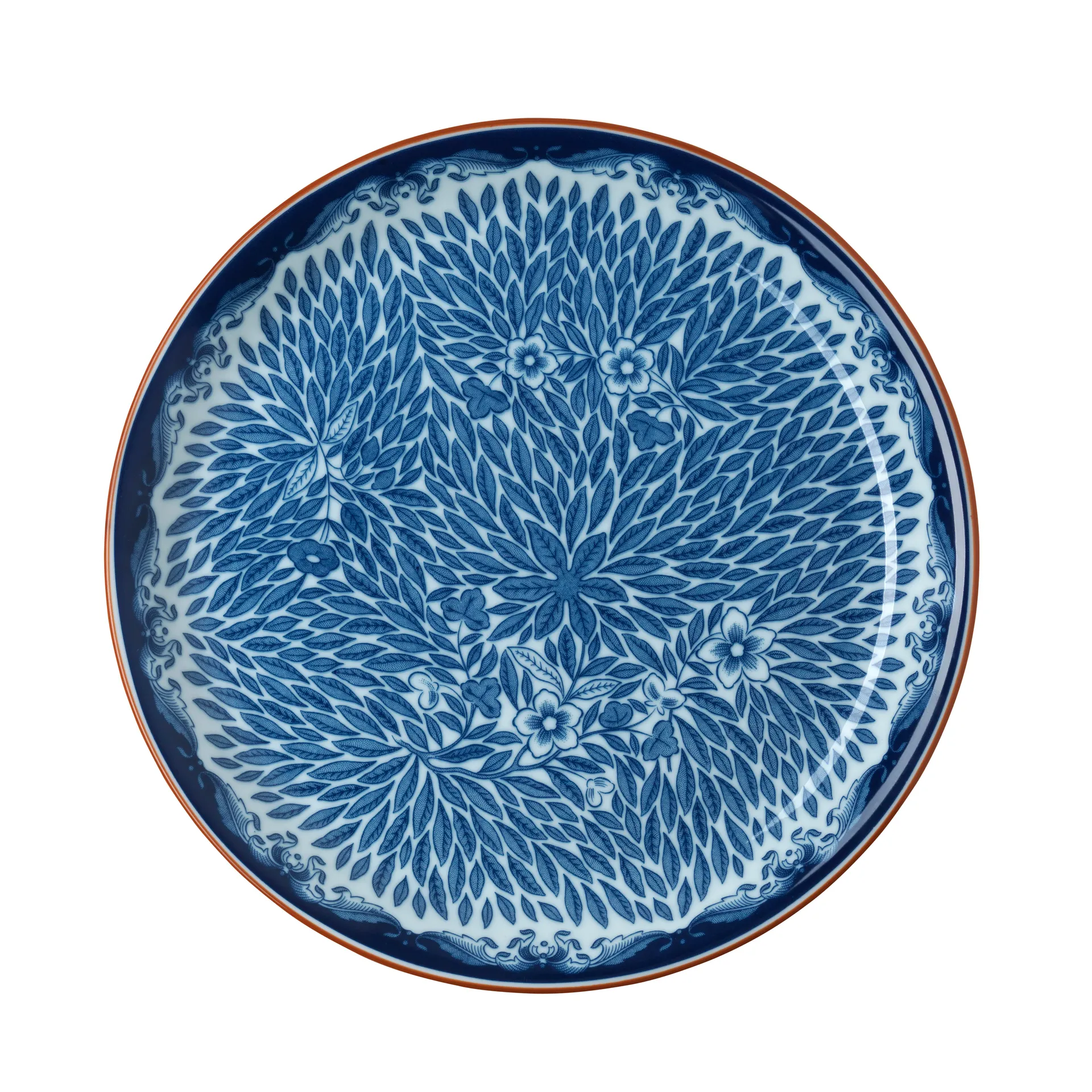 Ostindia Floris mug 40 cl and plate Ø20 cm, Blue Rörstrand