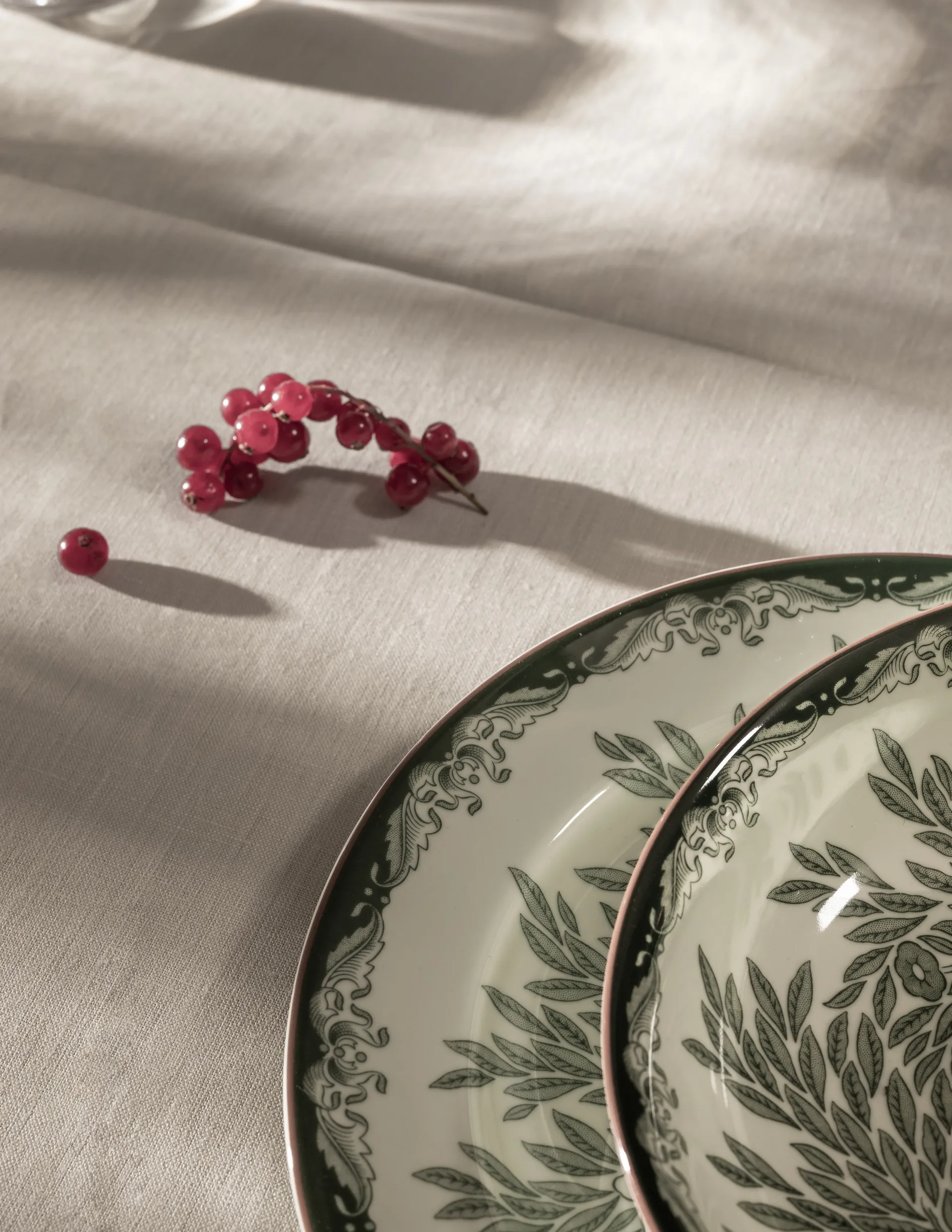 Ostindia Floris plate Ø27 cm, Green Rörstrand