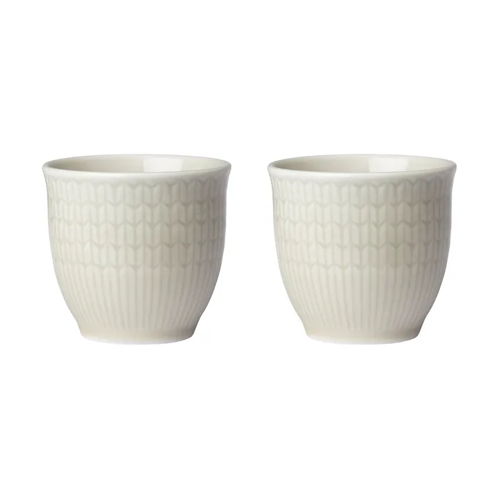 Swedish Grace egg cup 2-pack - Oat - Rörstrand