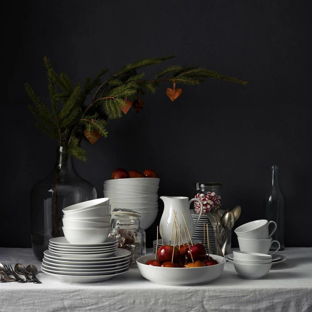 Swedish Grace & Karlevi starter set - Snow (white) Rörstrand