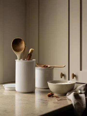 Swedish Grace storage jar M 0.8 L - Snö - Rörstrand