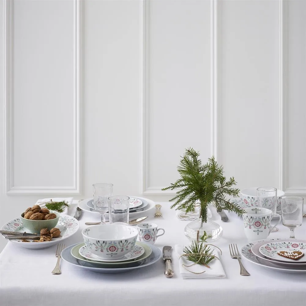 Swedish Grace Winter mulled wine mug 10 cl, white Rörstrand