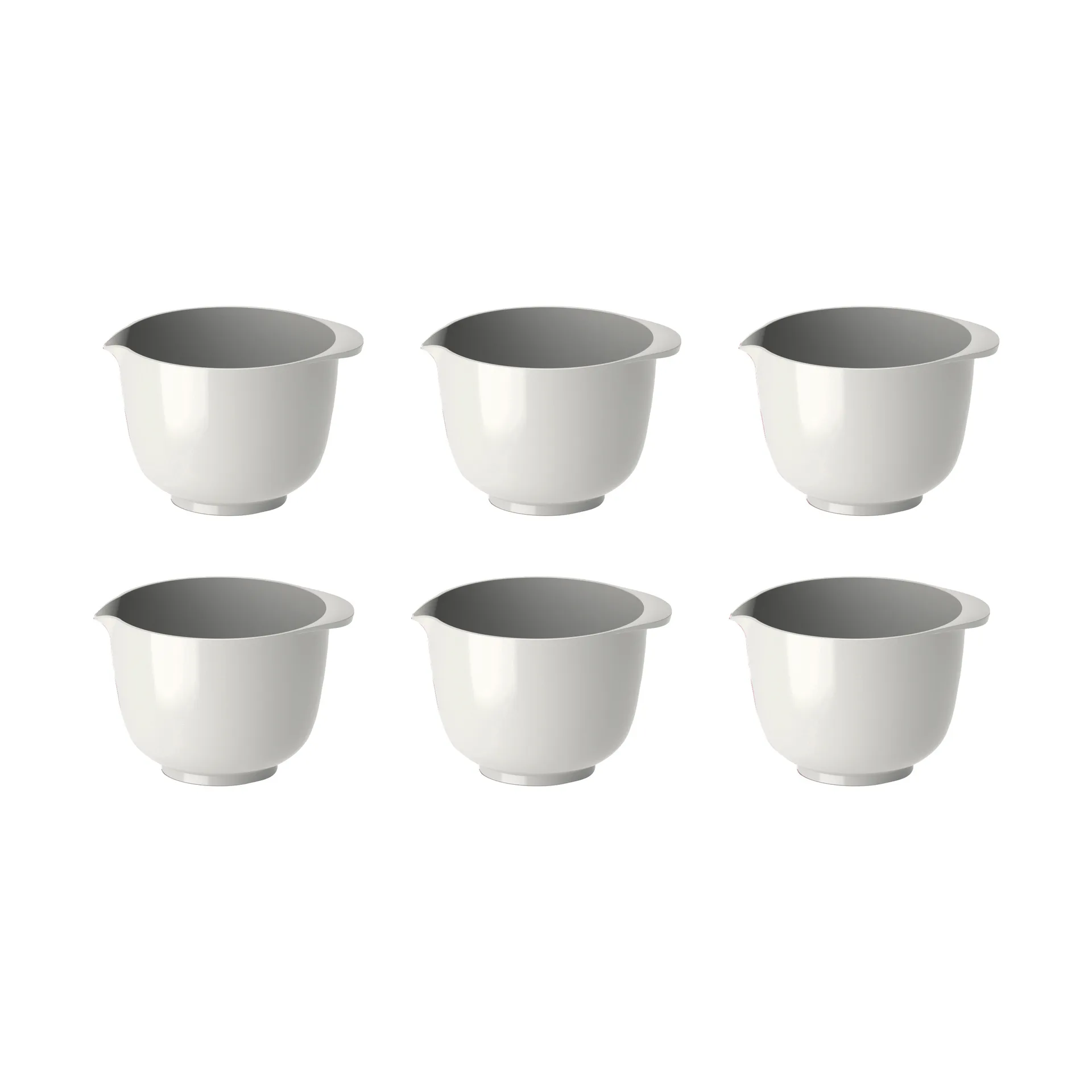 Margrethe mini bowl 25 ml 6-pack, White Rosti
