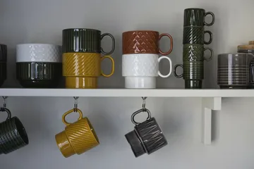 Coffee & More espresso cup 4-pack - Green - Sagaform
