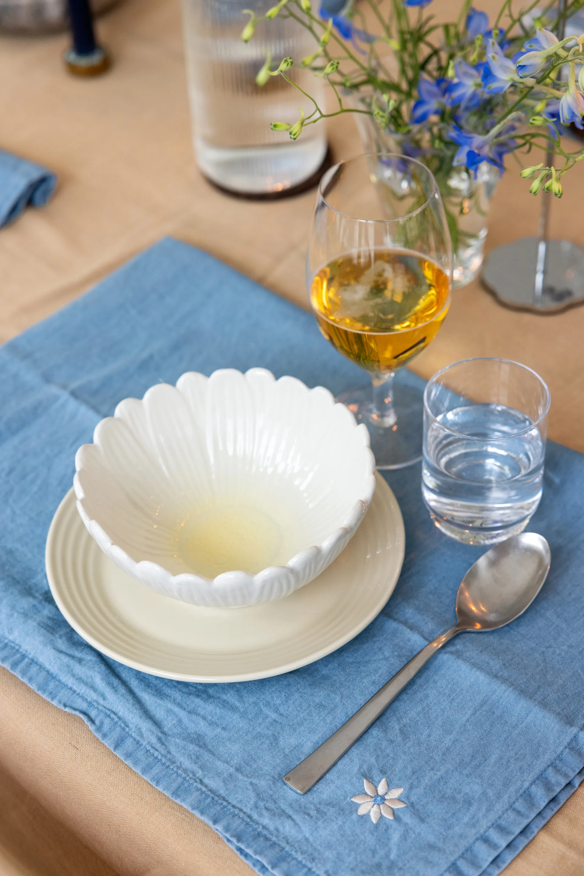 Dagny deep bowl small Ø16 cm, White Sagaform