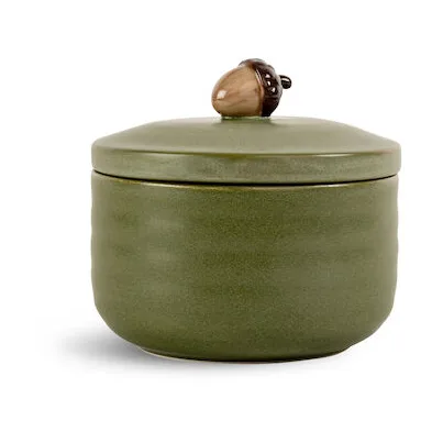 Ellen acorn jar with lid Ø13.5 cm, Green Sagaform