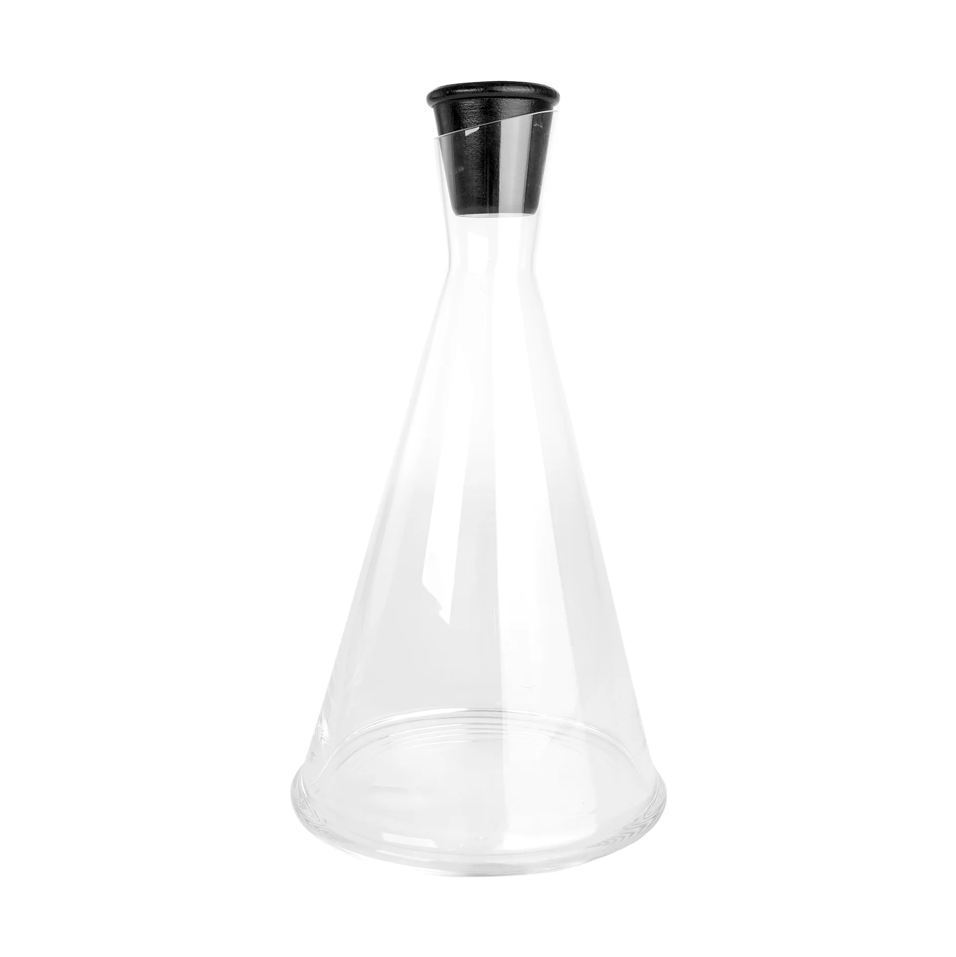 Gurken wine carafe, Clear-black, 1.6 l Sagaform