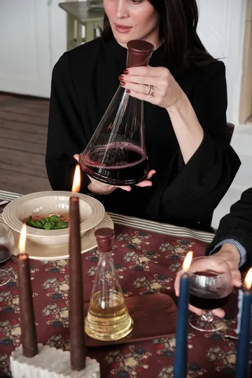 Gurken wine carafe - Clear-dark red, 1.6 l - Sagaform