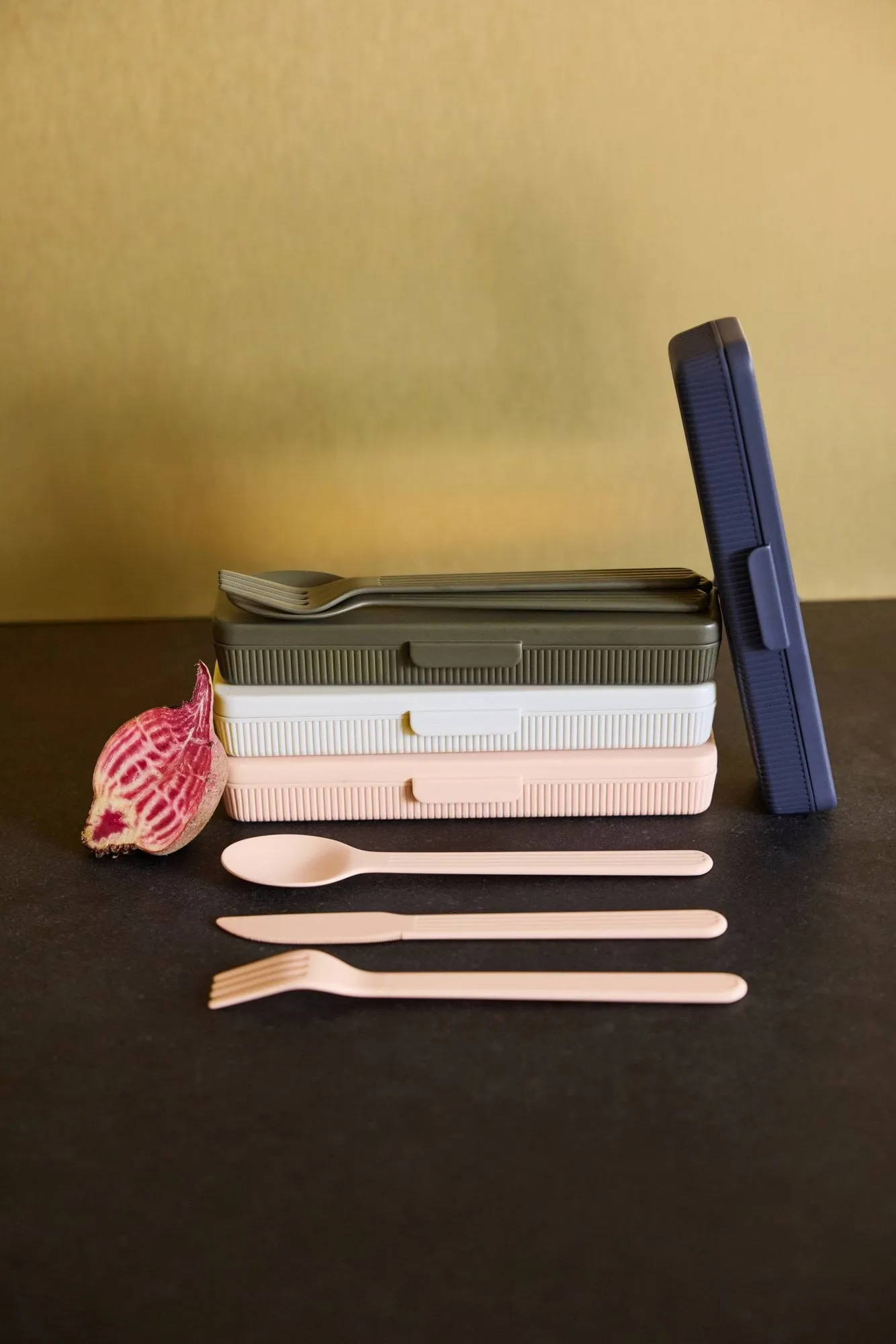 Tina cutlery set, Beige Pantone Warm grey 3C Sagaform