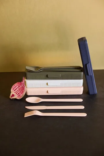 Tina cutlery set - Beige Pantone Warm grey 3C - Sagaform