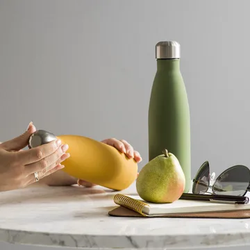 To Go steel bottle 0.5 liter - Green - Sagaform