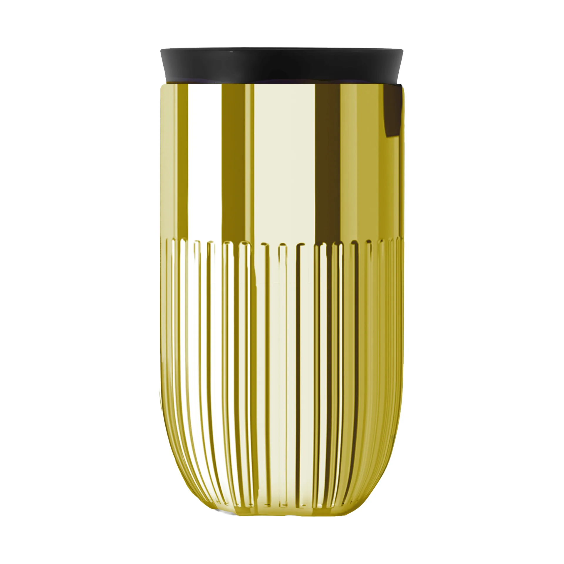 Tova car mug thermos mug 32 cl, Gold chrome Sagaform