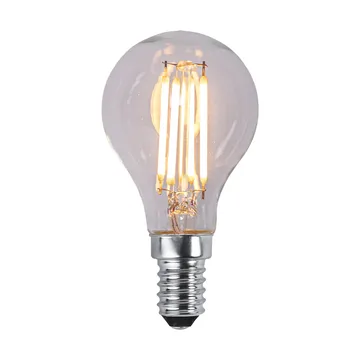 Lit dimmable light bulb E14 250lm LED filament - Clear, 2100K - Scandi Essentials