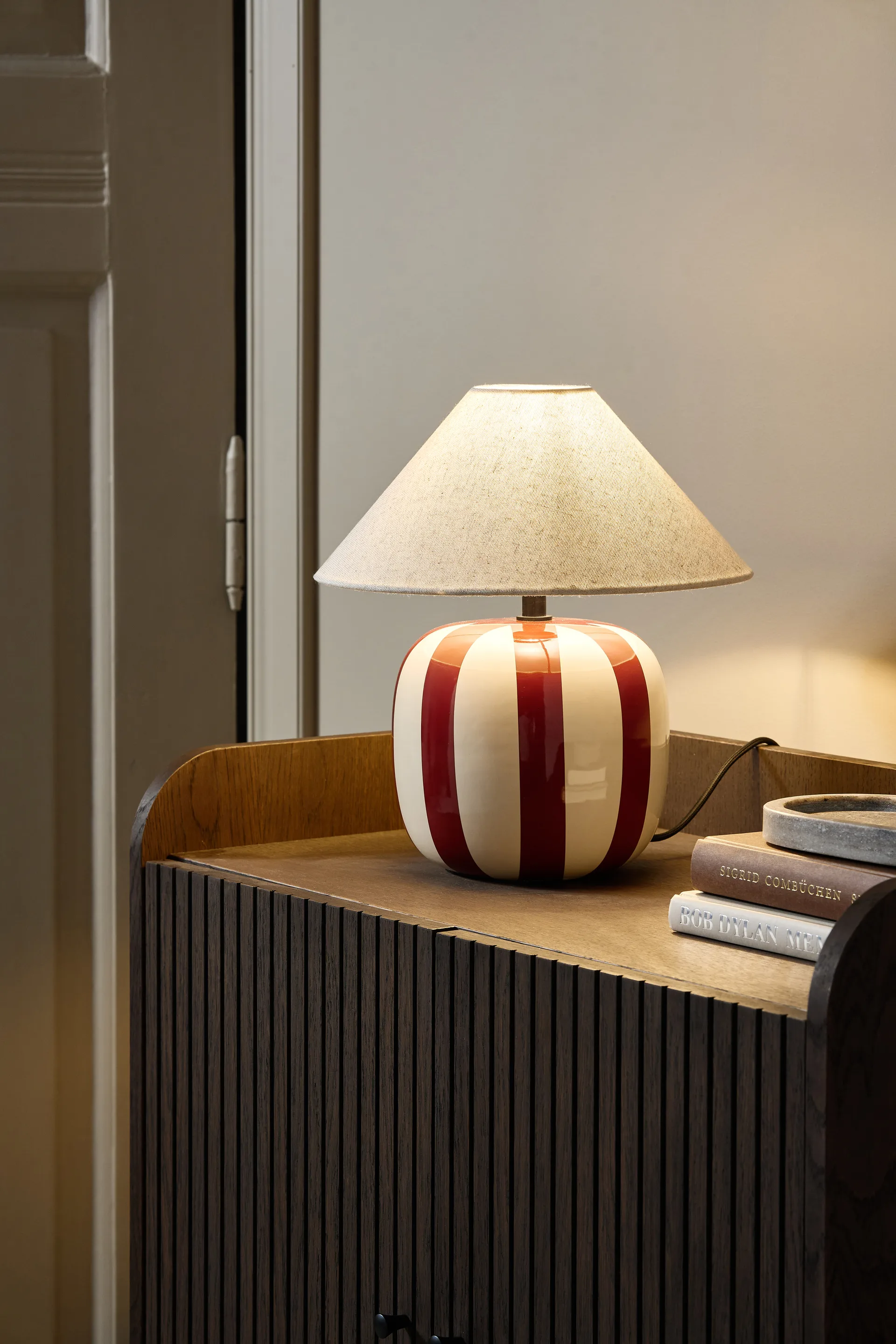 Alvar table lamp 31 cm, Rust red Scandi Living