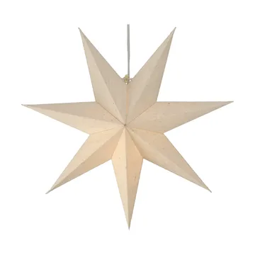 Bare advent star white - 45 cm - Scandi Living